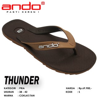  ANDO  THUNDER  MEN Shopee Indonesia