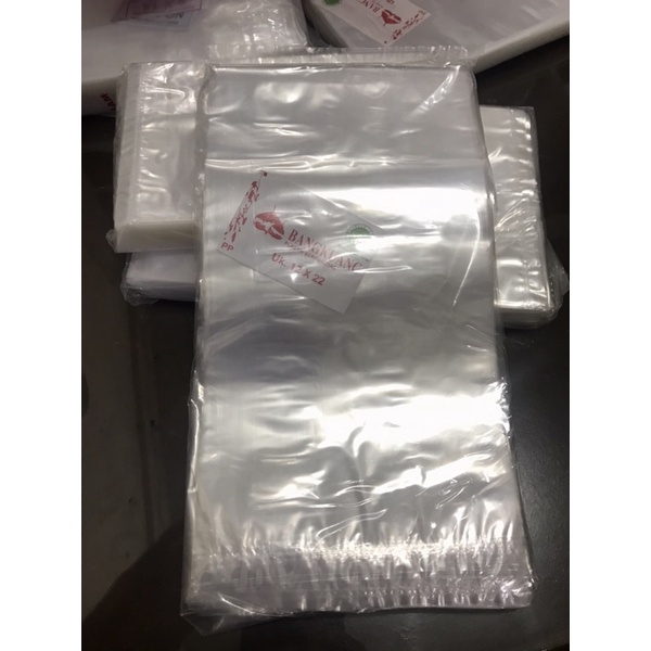 PLASTIK KACA/PLASTIK PP 12X17/PLASTIK PP 12X22/PLASTIK PACKING/PLASTIK JAJAN