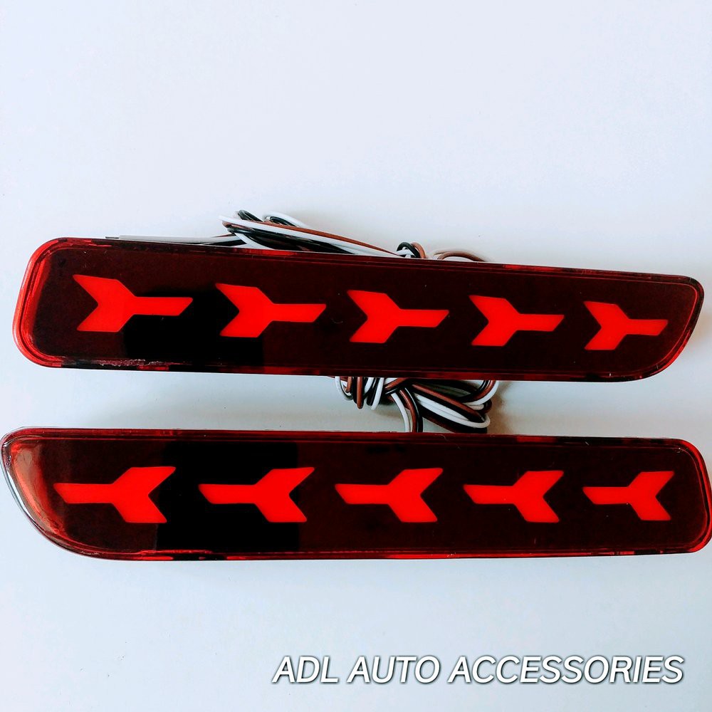 rear reflektor bumper bemper belakang suzuki ertiga / splash / APV LUXURY / ALL NEW BALENO / wagon r / cross over sx 4 / XL 7 lampu PANAH