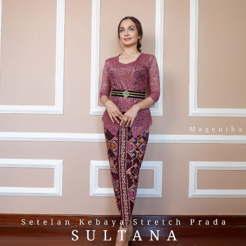 Setelan Kebaya Brokat Prad* Sultana