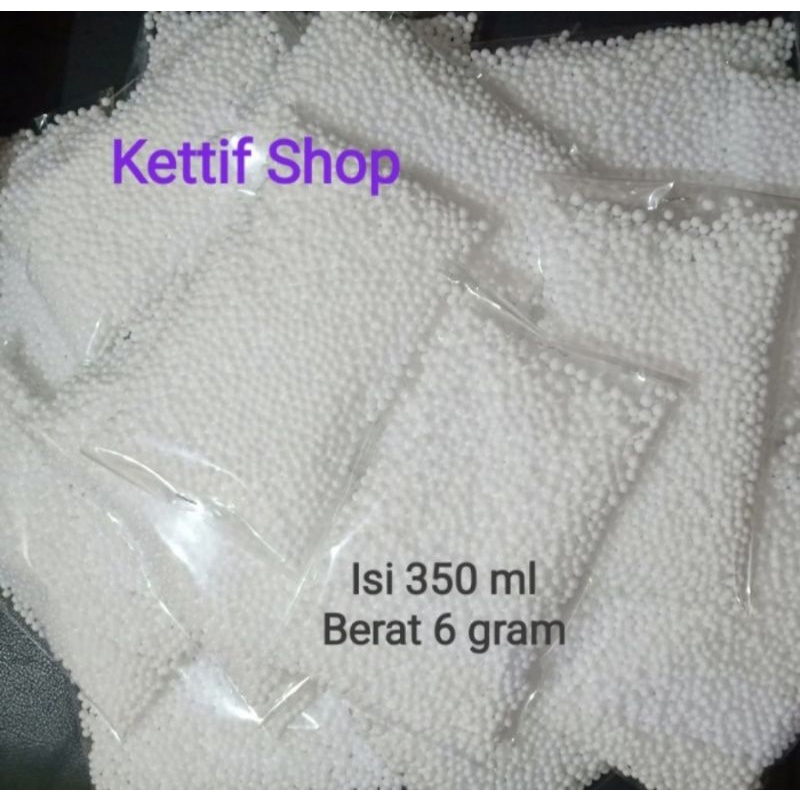 Styrofoam butir gabus butir putih