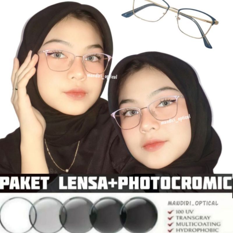 Frame kacamata Premium | kacamata photocromic (bisa minus/normal) antiradiasi | kacamata fashion | kacamata murah | kacamata wanita | kacamata kekinian | kacamata photocromic | kacamata minus | kacamata wanita