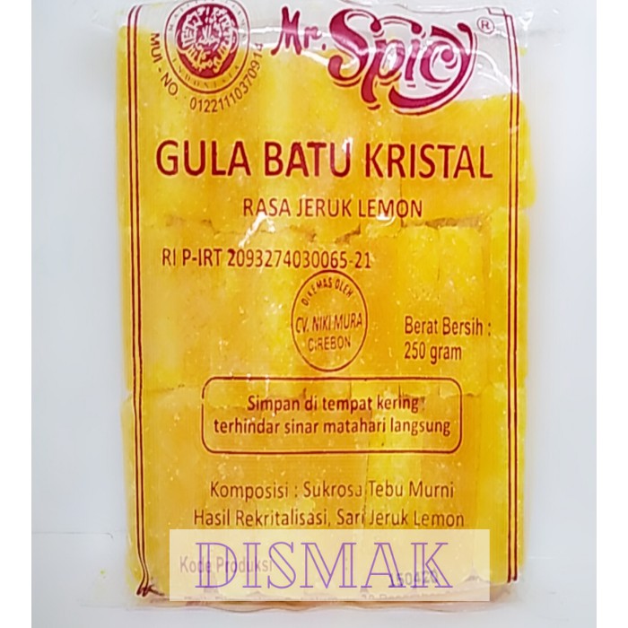 Gula Batu Lemon