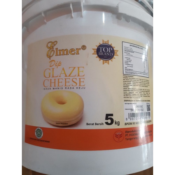 

Elmer glaze cheese/Topping keju 250 gr