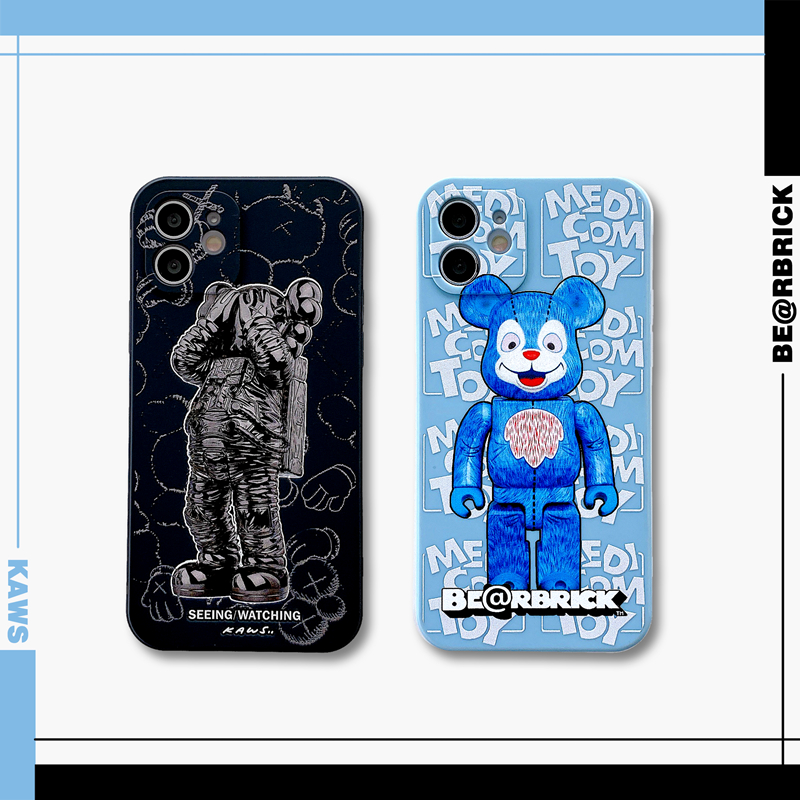 Casing Silikon Tpu Iphone 12 11pro Max 12 Pro Max Xs Max Xr 7 / 8 / Se 7 Plus / 8 Plus 6s 6 Plus Motif Violent Bear