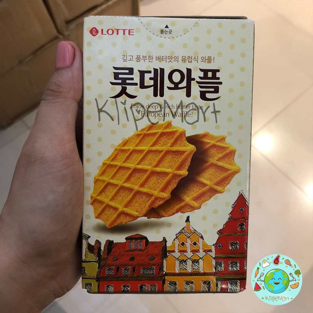 

lotte waffle vanilla
