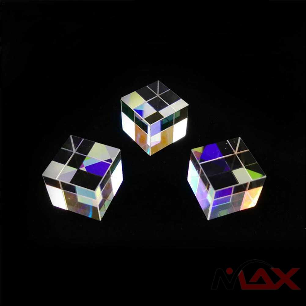 VAHIGCY Dekorasi Prisma Six Sided Bright Light Cube - VAH12 Warna Transparan