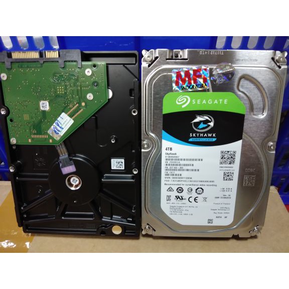 Seagate Skyhawk 4TB Harddisk CCTV Resmi