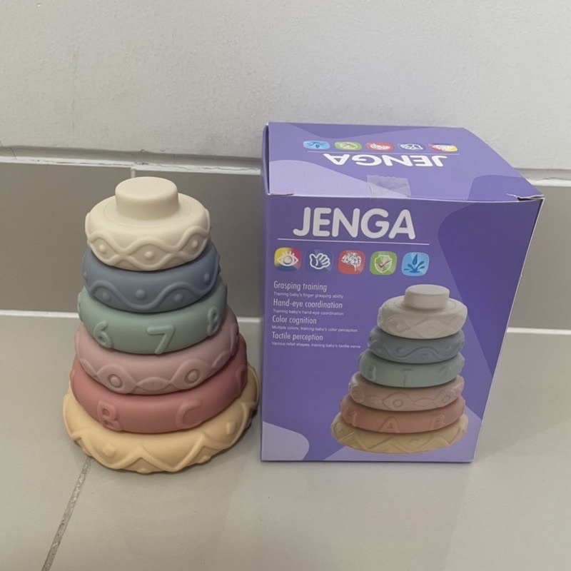 baby jenga soft building blocks