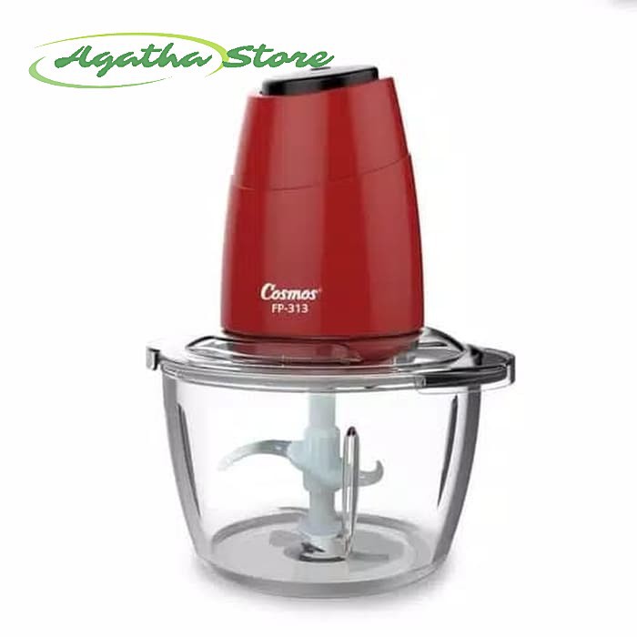 FOOD PROCESSOR COSMOS 1.2L FP-313 - pelumat daging - chopper portabel