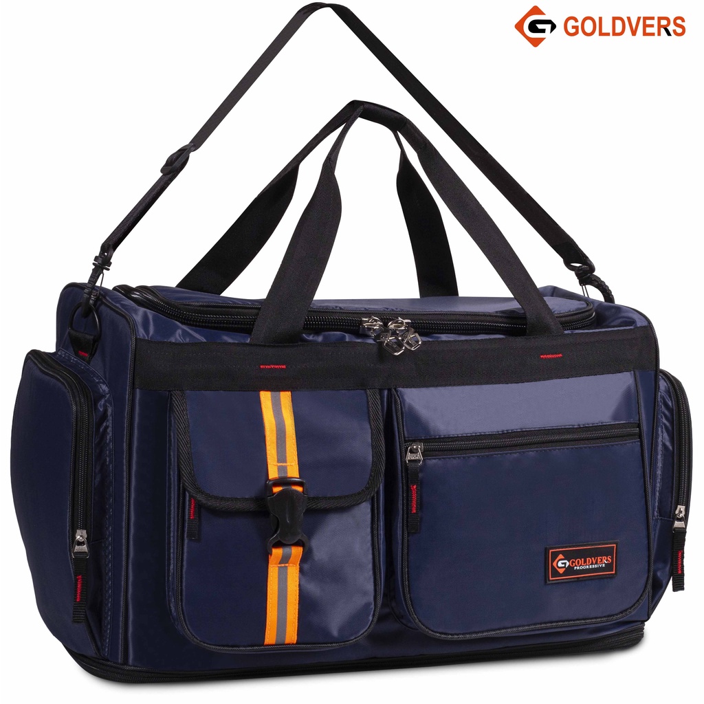 Travel bag Polo Goldvers Ori Import Tas gym Godzilla Anti Air 2in1 Bisa Selempang Bisa Jinjing - Goldiesbags