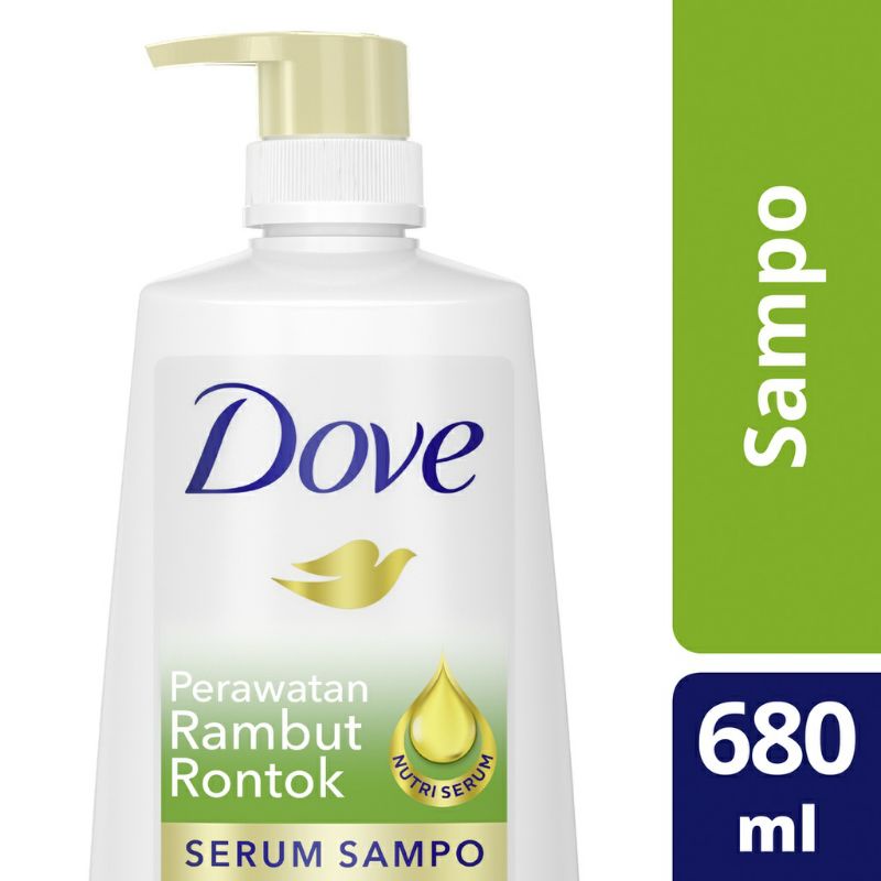 DOVE Shampoo Hair Fall Treatment / Total Damage Treatment 680ml