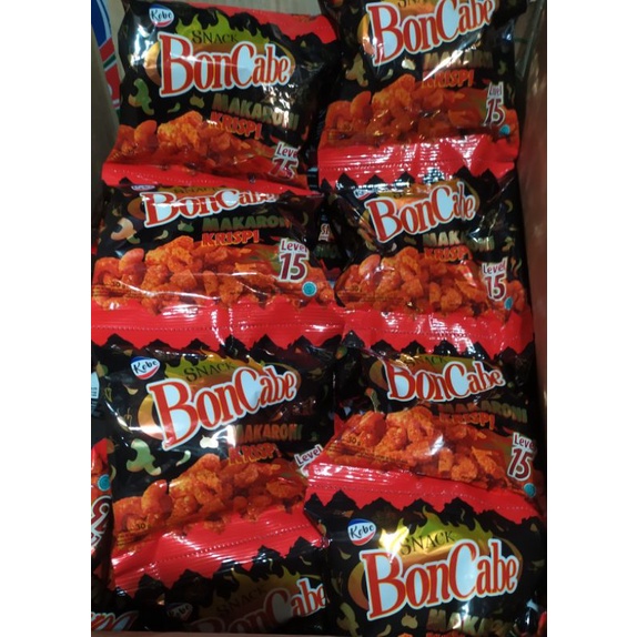 

Makaroni Bon Cabe ( isi 10 pcs @30gr )