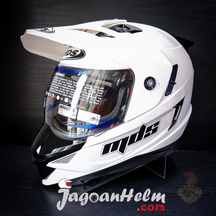 MDS Helm Super PRO Fullface Ringan SuperMoto