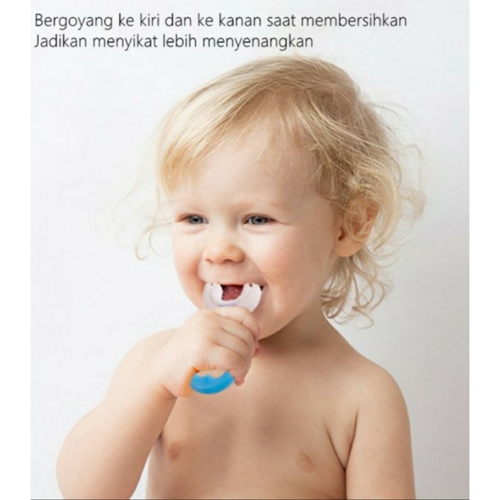 Sikat Gigi Anak Bahan Lembut Sikat Gigi U bentuk Huruf U Toothbrush