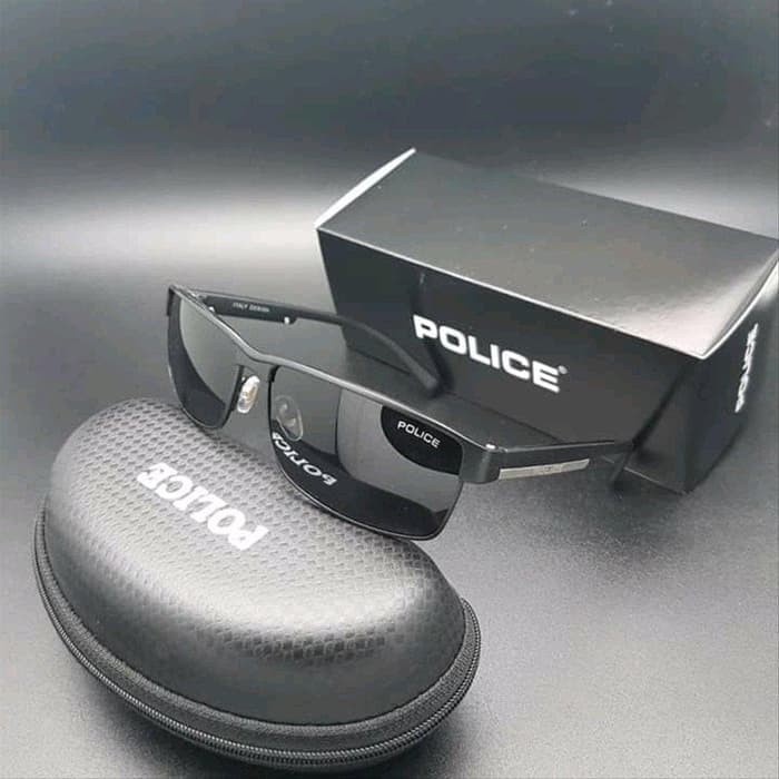 KACAMATA HITAM PRIA POLICE P24 POLARIZED KACAMATA BERGAYA