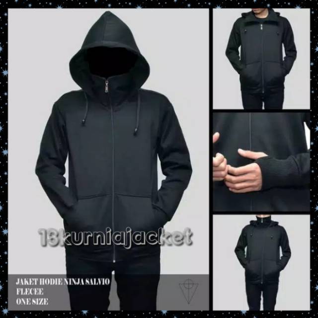 JAKET NINJA BISA COWOK DAN  CEWEK WARNA  HITAM NAVY  MARUN 