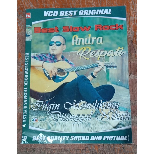 Kaset Vcd Best slow rock Andra respati