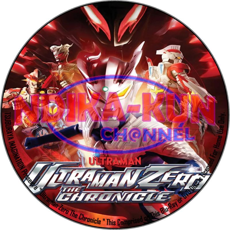 DVD Ultraman Zero Chronicle Subtitle Indonesia