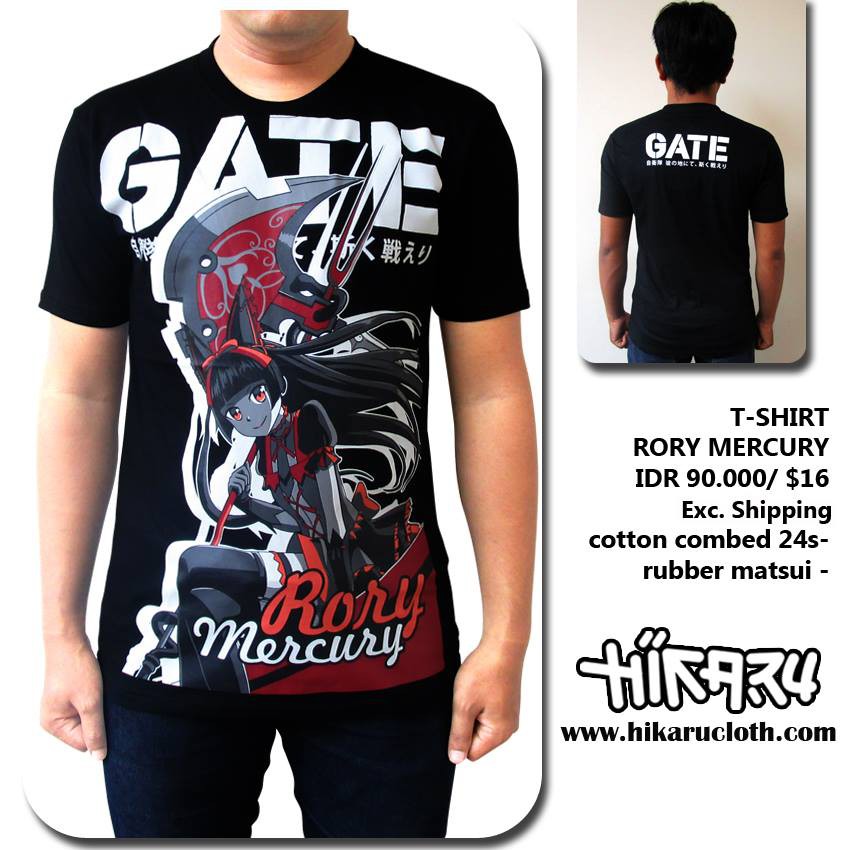 T-SHIRT ANIME RORY MERCURY - GATE