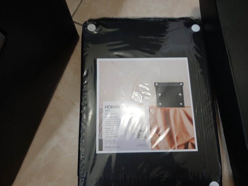 Alvaboard Kotak Penyimpanan Serbaguna Persegi Dengan Kancing, Ukuran Small (20 X 20 X 20 Cm)