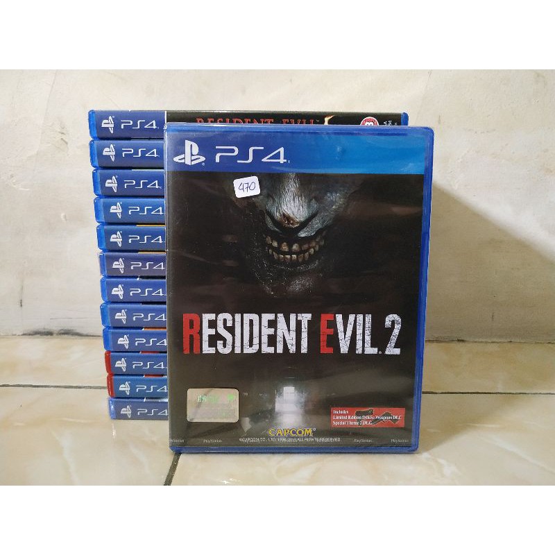 BD PS4 NEW Resident Evil 2 Remake RE2 REG.3 Kaset Game