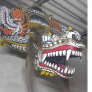 TOPENG BARONG DEVIL KWALITAS UNGGUL UKURAN STANDAR PAGELARAN DEWASA