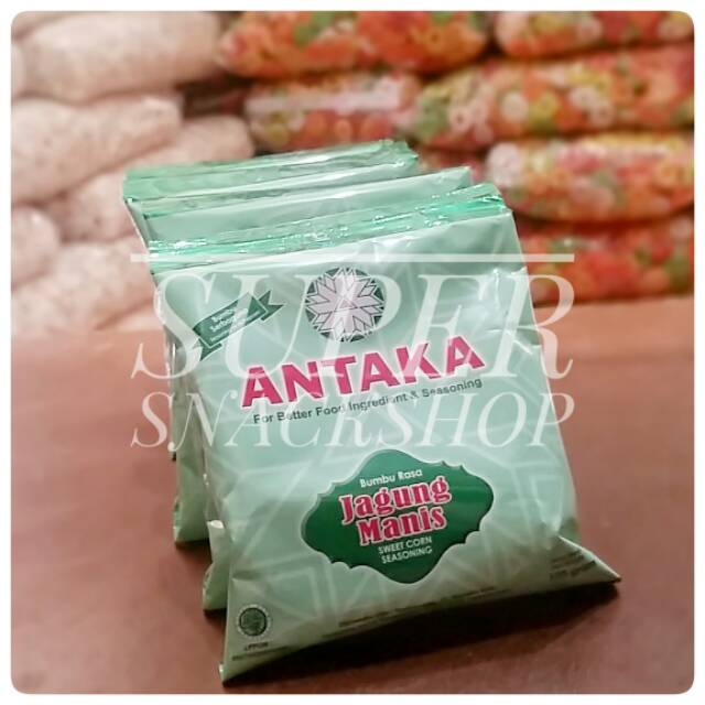 BUMBU TABUR INSTANT / BUMBU MASAK / BUMBU TABUR ANEKA RASA ANTAKA JAGUNG MANIS 100 GR (ISI 10)