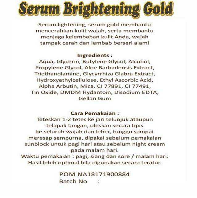 [HEMAT] Gold Jelly + Serum Gold