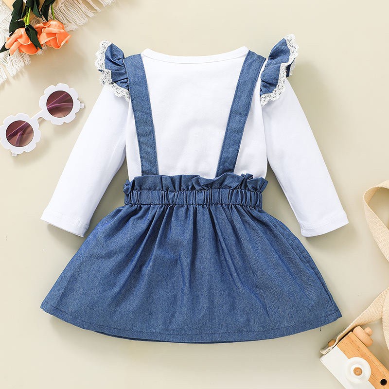 [ISI 2] 0-2 thn JUMPER TOP + CELANA/ ROK SET SETELAN PANTS PENDEK ATASAN JUMPSUIT ROMPER catalog XMY AY