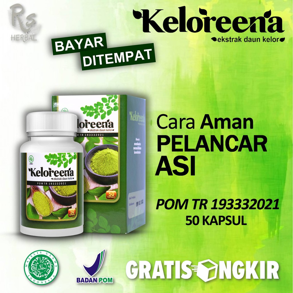 Obat Herbal Asi Booster,Herbal Asi Booster,Obat Pelancar Asi,Obat Asi Tersumbat-KELOREENA ASLI 100%