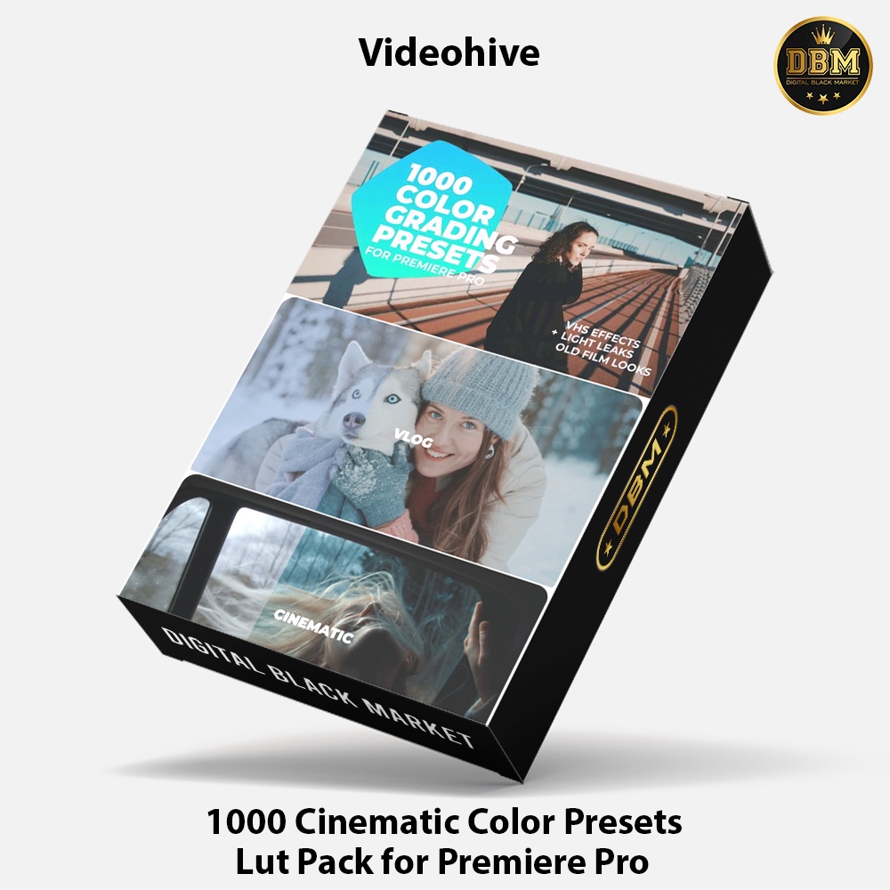 1000 Cinematic Color Presets - Lut Pack For Premiere Pro