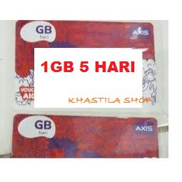 VOUCHER Axis 1 gb