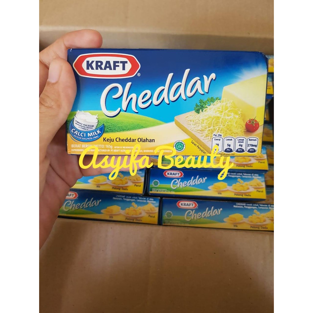 Jual Keju Kraft Cheddar Olahan 165 Gr Murah | Shopee Indonesia