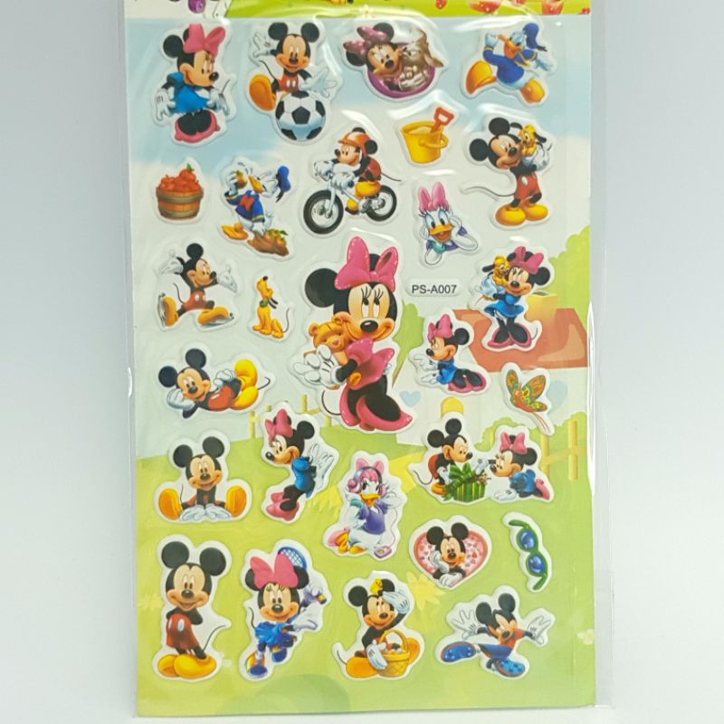 

Sticker Anak Timbul Mickey Mouse PS-A 007