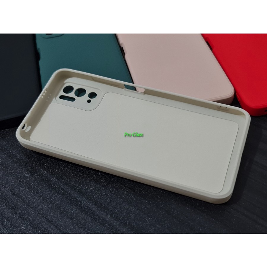 C119 Xiaomi Redmi Note 10 5G Matte Silicone Case + Lens Protection