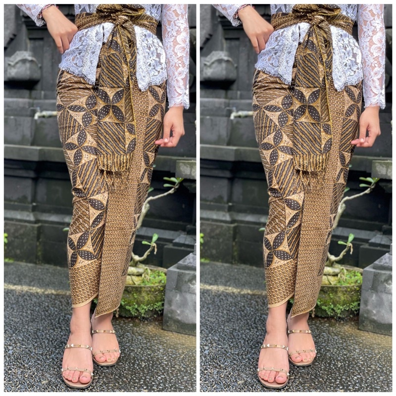 Saput Kamen Selendang Couple Batik Terbaru