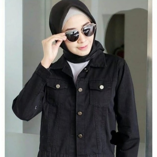 Jaket Biondy Warna Aurora// Jaket Jeans Wanita Promo