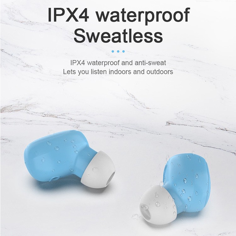 Upgrade A6S HiFi Bass TWS Headset Bluetooth Sport Earphone Wireless-2