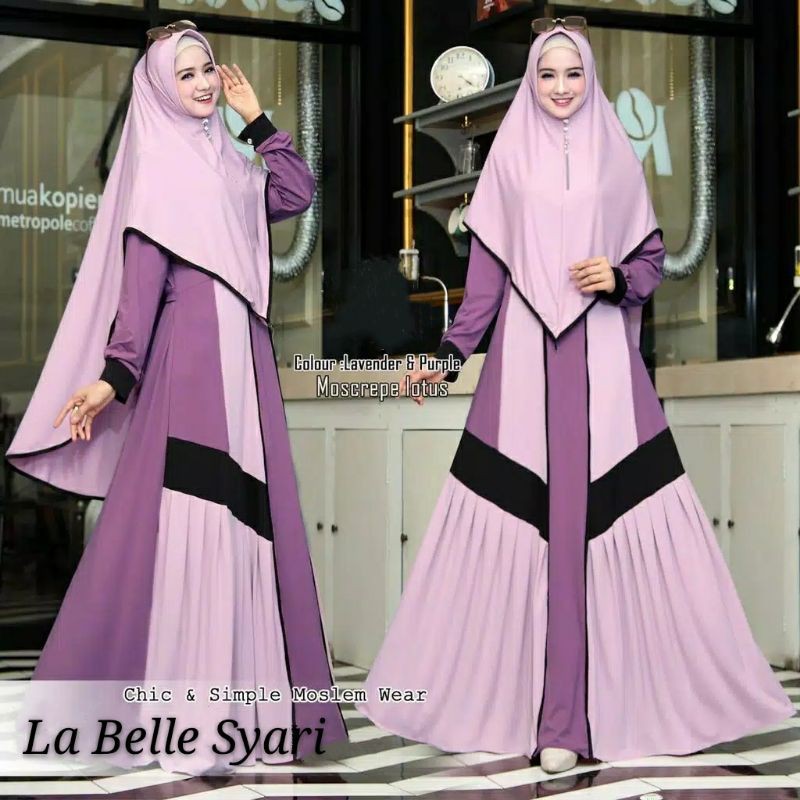 Gamis Syari LA BELLE muslimah dress