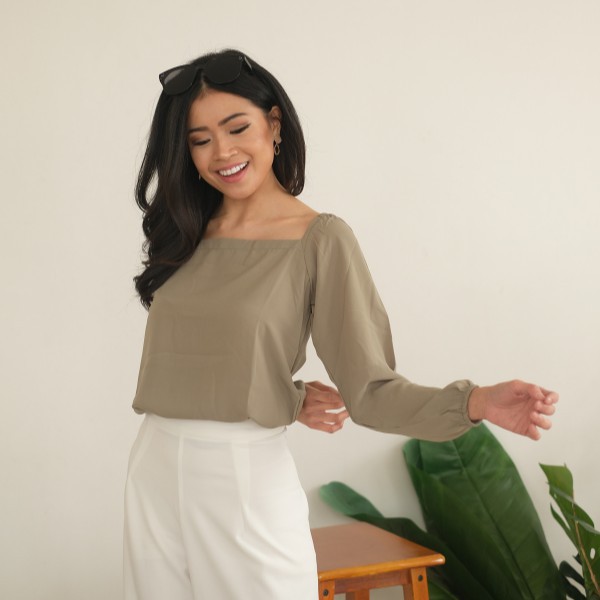 Premium Hebe Long sleeve korean top