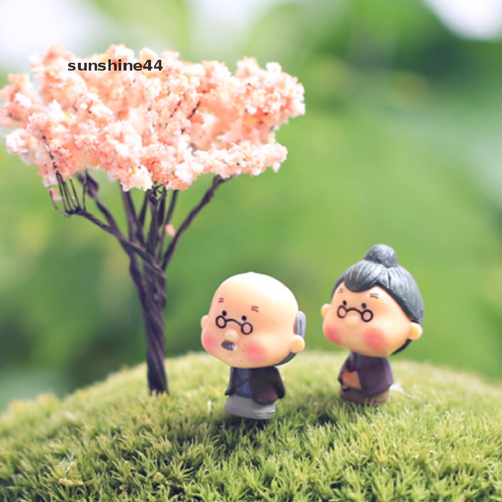 Sunshine Miniatur Rumah Boneka / Bonsai Untuk Dekorasi Taman / Terrarium Diy