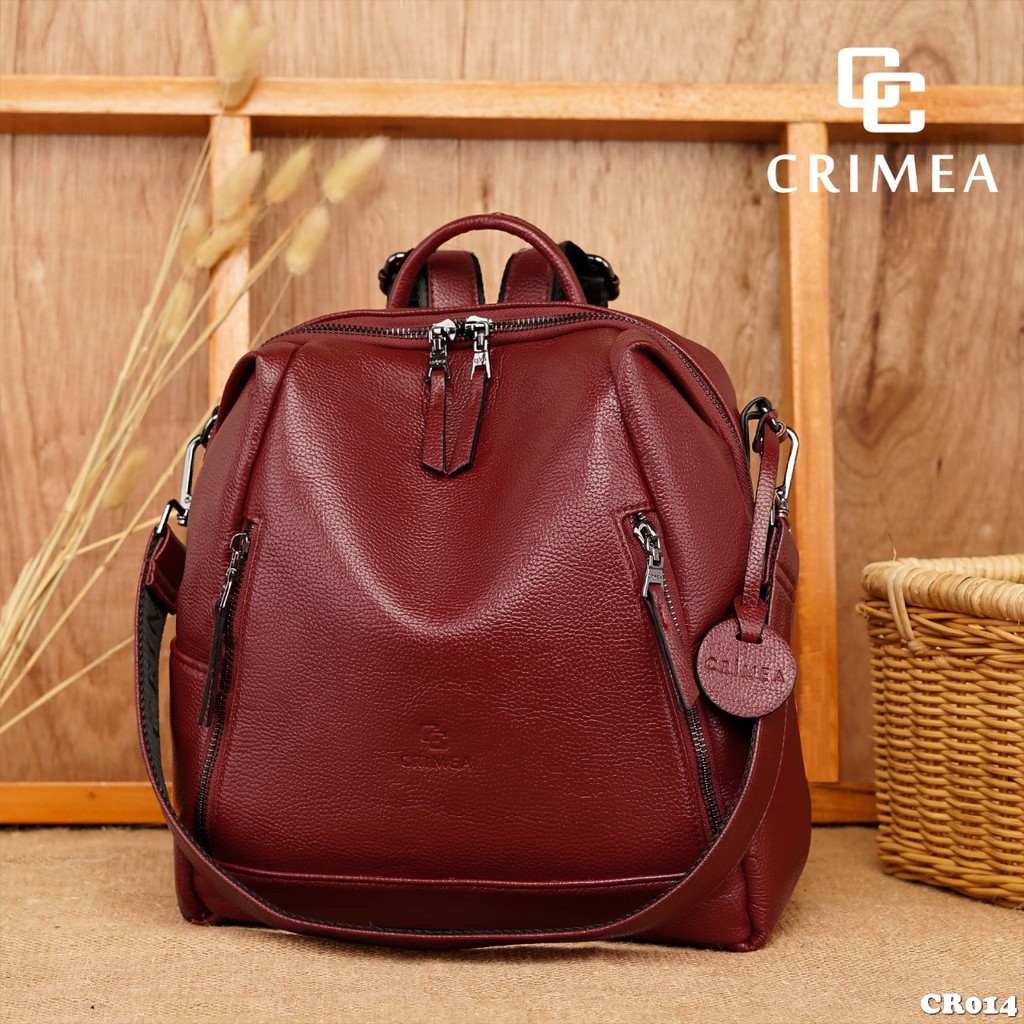 LINKSBANDUNG - CRIMEA ELORA Backpack CR014 Tas Ransel Wanita Backpack Multifungsi Fashion Original