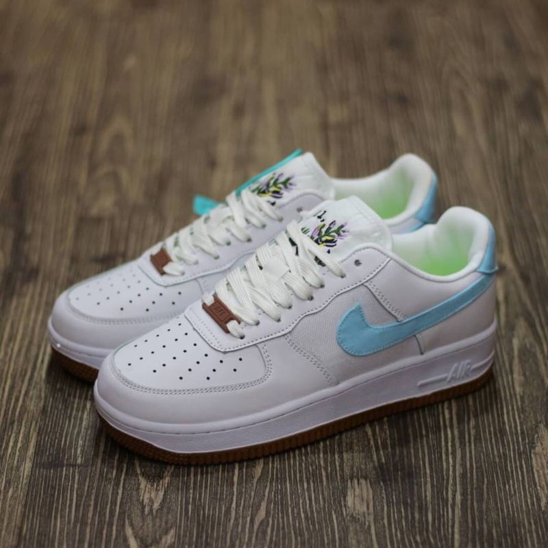 Neon Dream (Green, Orange, Yellow) Air Force 1 Low (white) — Rika