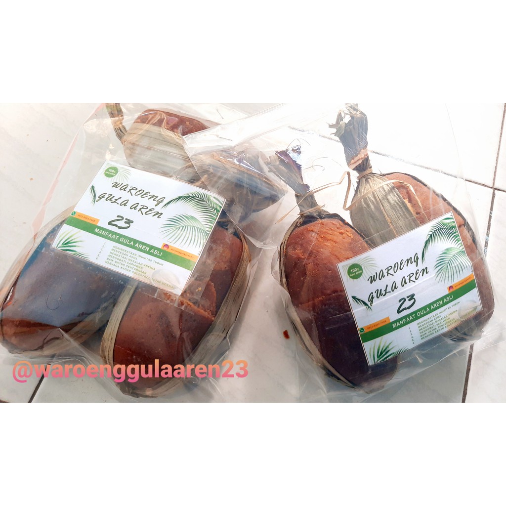 

GULA AREN MURNI 5 BIJI / TANGKAP / KOJOR - LEBAK BANTEN - BIJI (400GR)