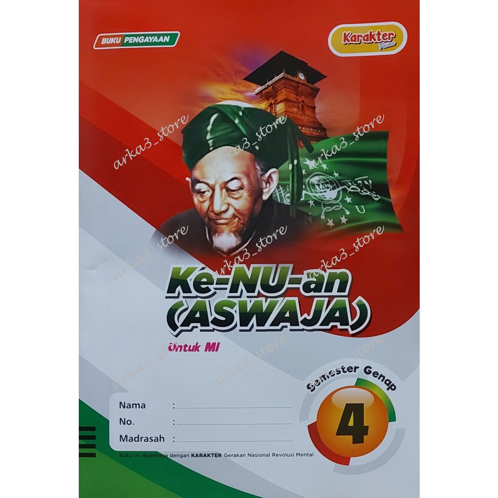 LKS Aswaja (Ke-NU-an)  - Karakter Prima Kls 4 SD/MI Semester 2