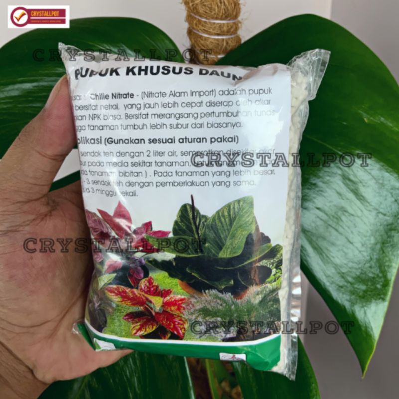 Pupuk aneka Khusus tanaman DAUN 500 gram - mempercepat pertumbuhan DAUN