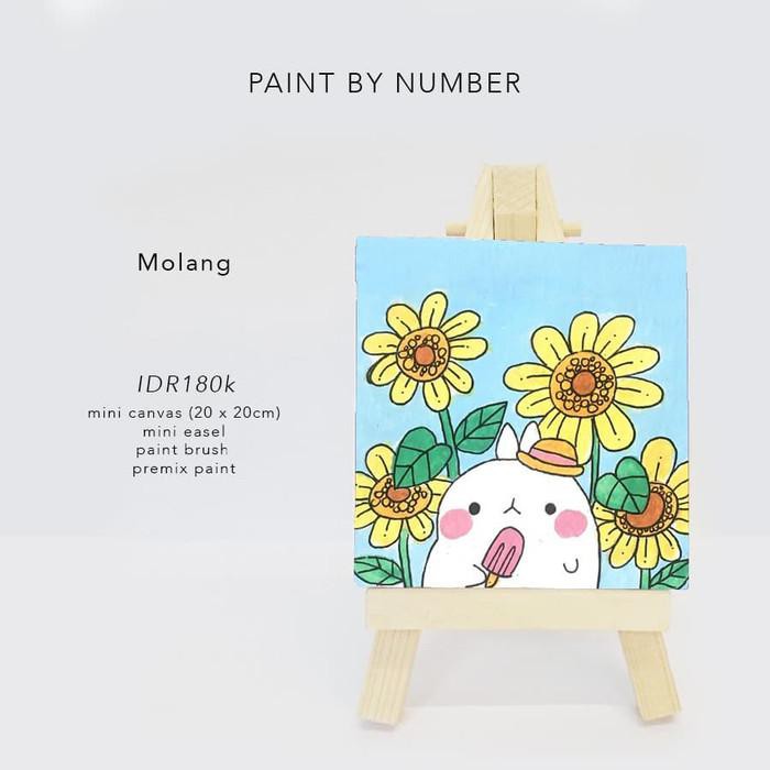 

Art / Molang / Art Set / Kids Craft / Art And Craft / Paint By Number