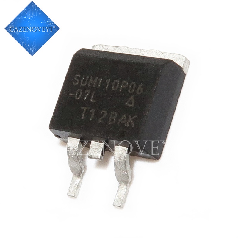 5pcs Ic SUM110P06-07L SUM110P06-07L-E3 SUM110P06-07L 110P06 TO-263