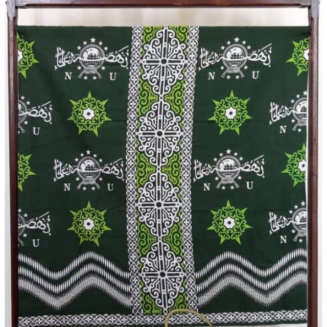 Sarung Batik NU | Sarung NU |  Sarung Seragam NU Hijau